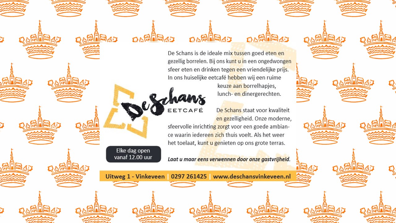 De schans Eetcafé